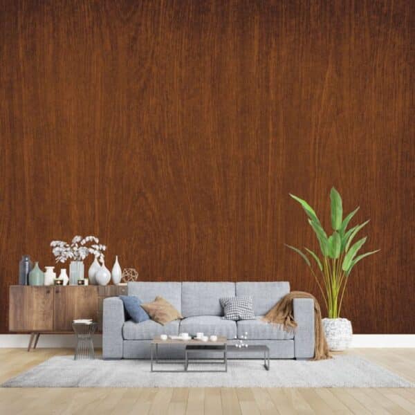 Giấy dán tường Lilycolor 19-032 - Nâu gỗ ấm áp