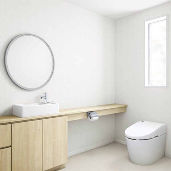 Giấy dán tường Lilycolor DM-2602 - Màu trắng kem