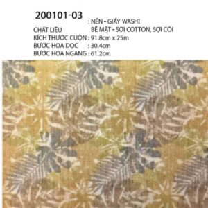 Giấy dán tường Sangetsu Yasuke 200101
