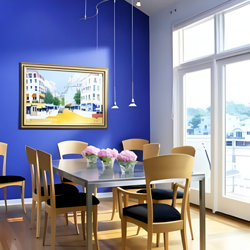 Giấy dán tường Sangetsu Reserves – RE3289 - Màu xanh đậm