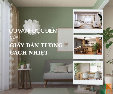 Mẫu giấy dán tường cách nhiệt