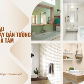Tổng hợp mẫu giấy dán tường nhà tắm