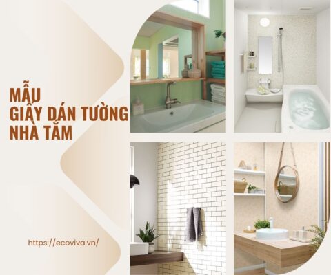Tổng hợp mẫu giấy dán tường nhà tắm