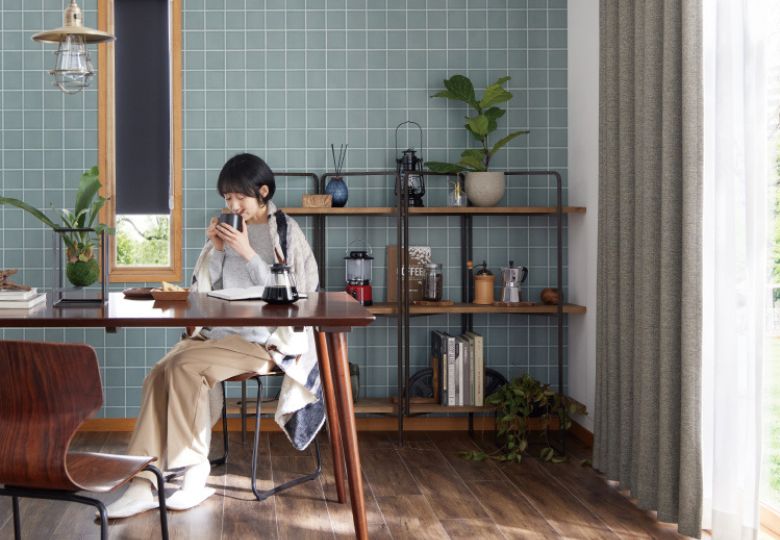 Mẫu rèm vải bố đẹp