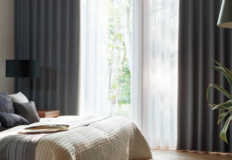 Rèm vải cửa sổ chống nắng