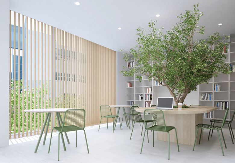 Rèm vải lá dọc
