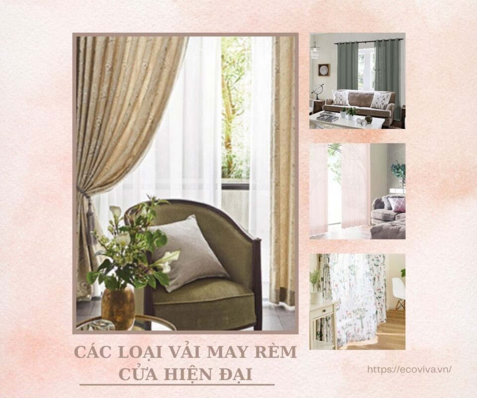 Các loại vải may rèm cửa