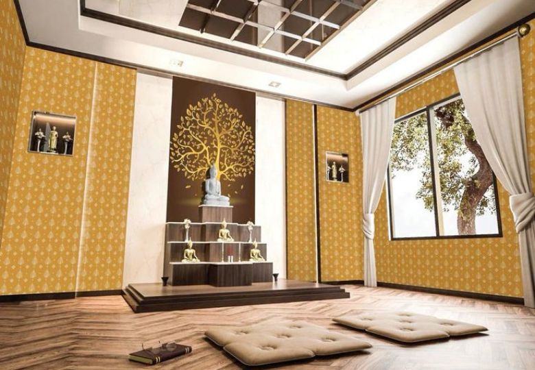 Giấy dán tường chung cư