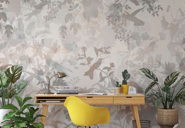 Giấy dán tường chung cư