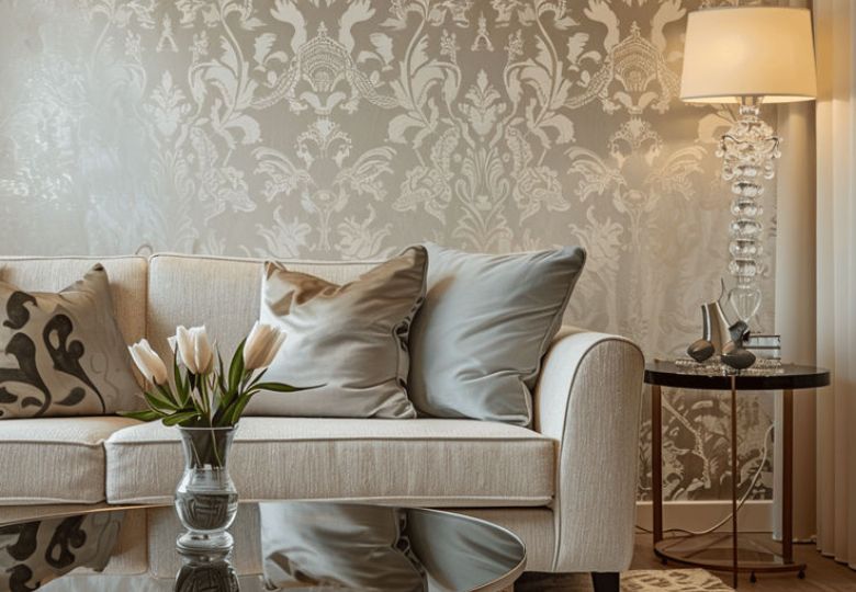 Giấy dán tường chung cư