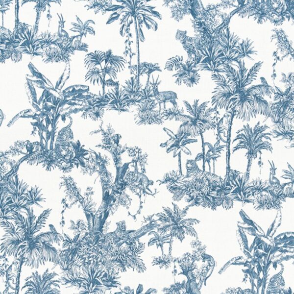 Giấy dán tường Sangetsu FE76790 - Họa tiết toile de Jouy