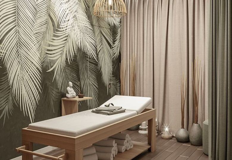 Giấy dán tường cho spa