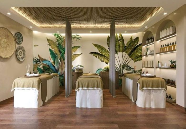 Giấy dán tường cho spa