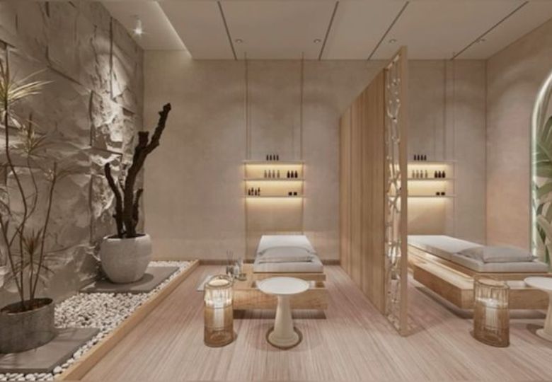Giấy dán tường giả đá
