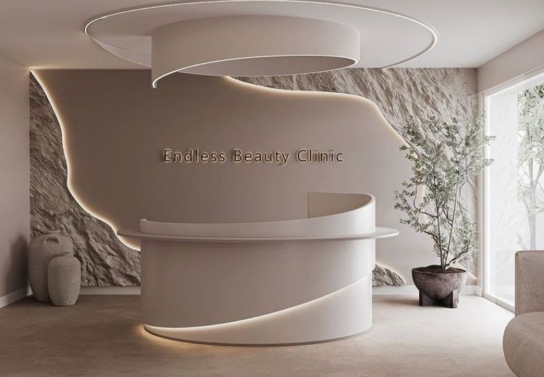Mẫu giấy dán tường Spa