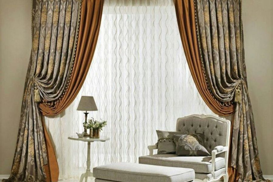 Vải may rèm Nhật Bản