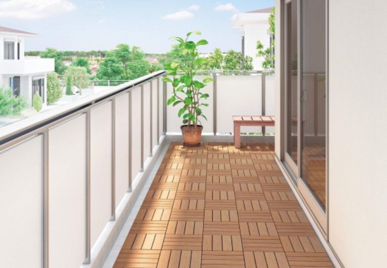 Sàn nhựa ban công rất được ưa chuộng hiện nay