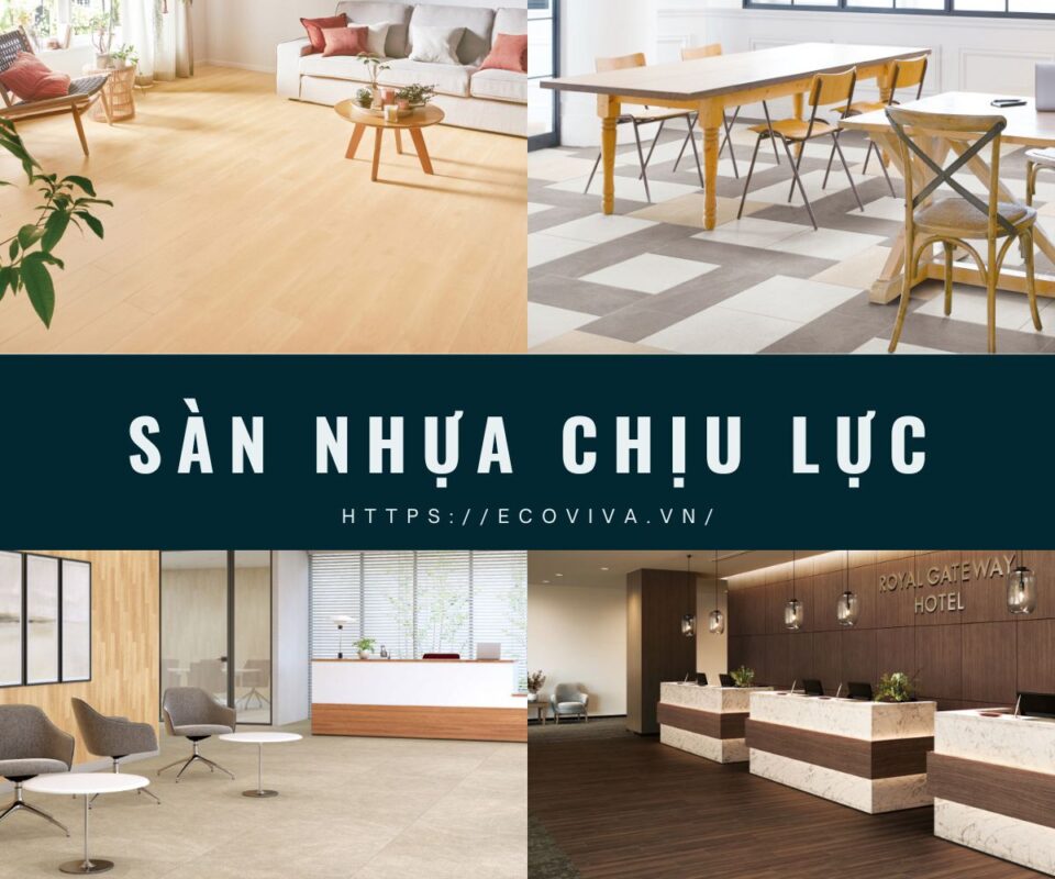 Mẫu sàn nhựa chịu lực