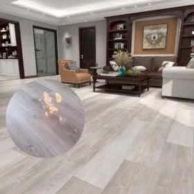 Sàn nhựa chống cháy lan cực tốt, không co ngót