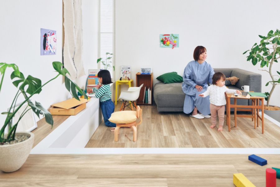 Sàn nhựa Vinyl Nhật Bản