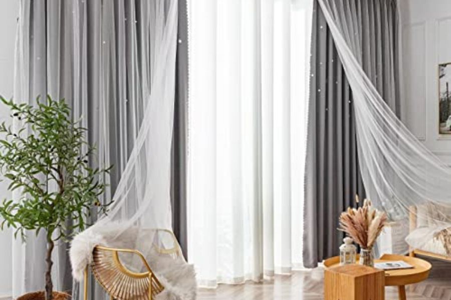 Vải may rèm Nhật Bản