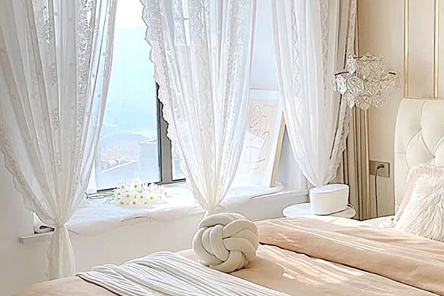 Vải may rèm Nhật Bản