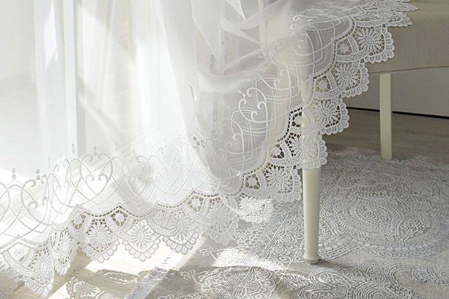 Vải may rèm Nhật Bản