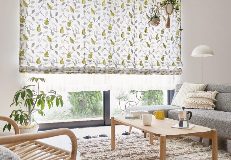 Vải may rèm cửa sổ cho phòng khách sáng và thoáng