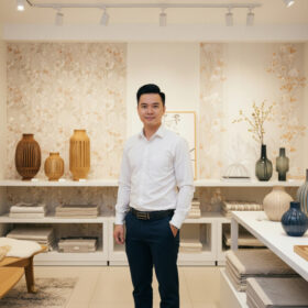 Cua hang Noi that su dung Giay dan tuong Nhat Ban