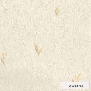 Giấy dán tường Lilycolor MWL1766 – Màu kem nhạt
