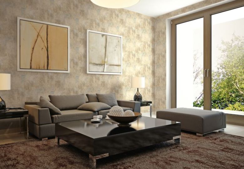 Giấy dán tường tân cổ điển tôn vinh vẻ đẹp sang trọng