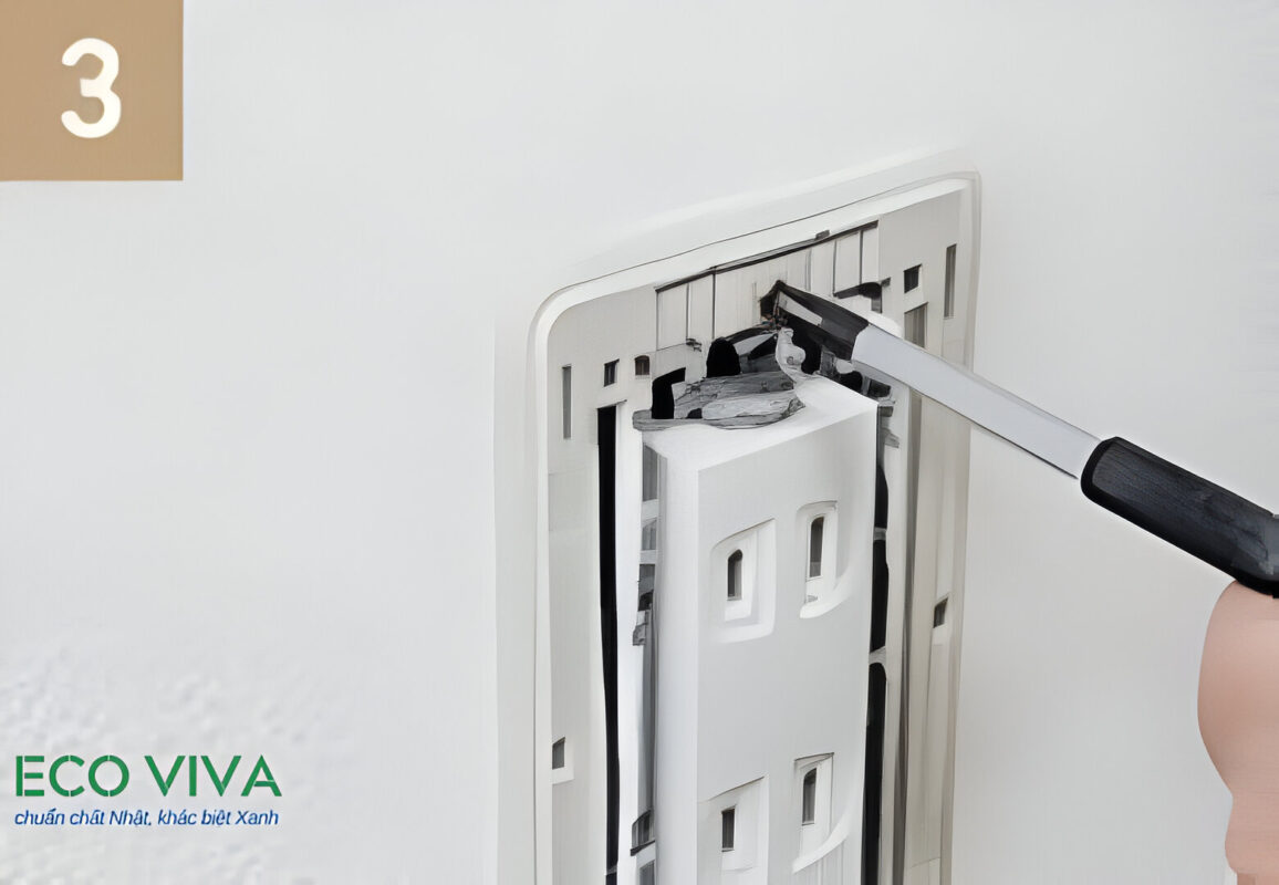 Hướng dẫn thi công giấy dán tường