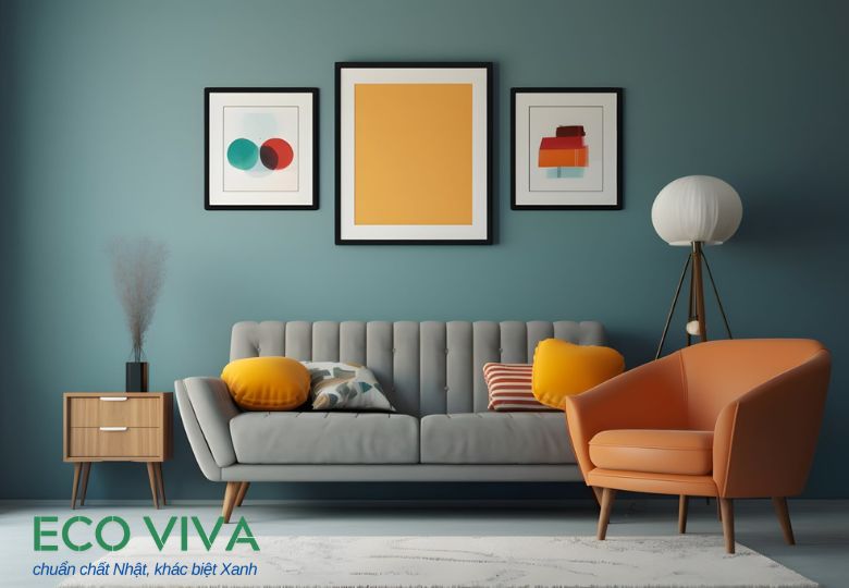 Cách chọn giấy dán tường phòng khách tạo không gian ấn tượng