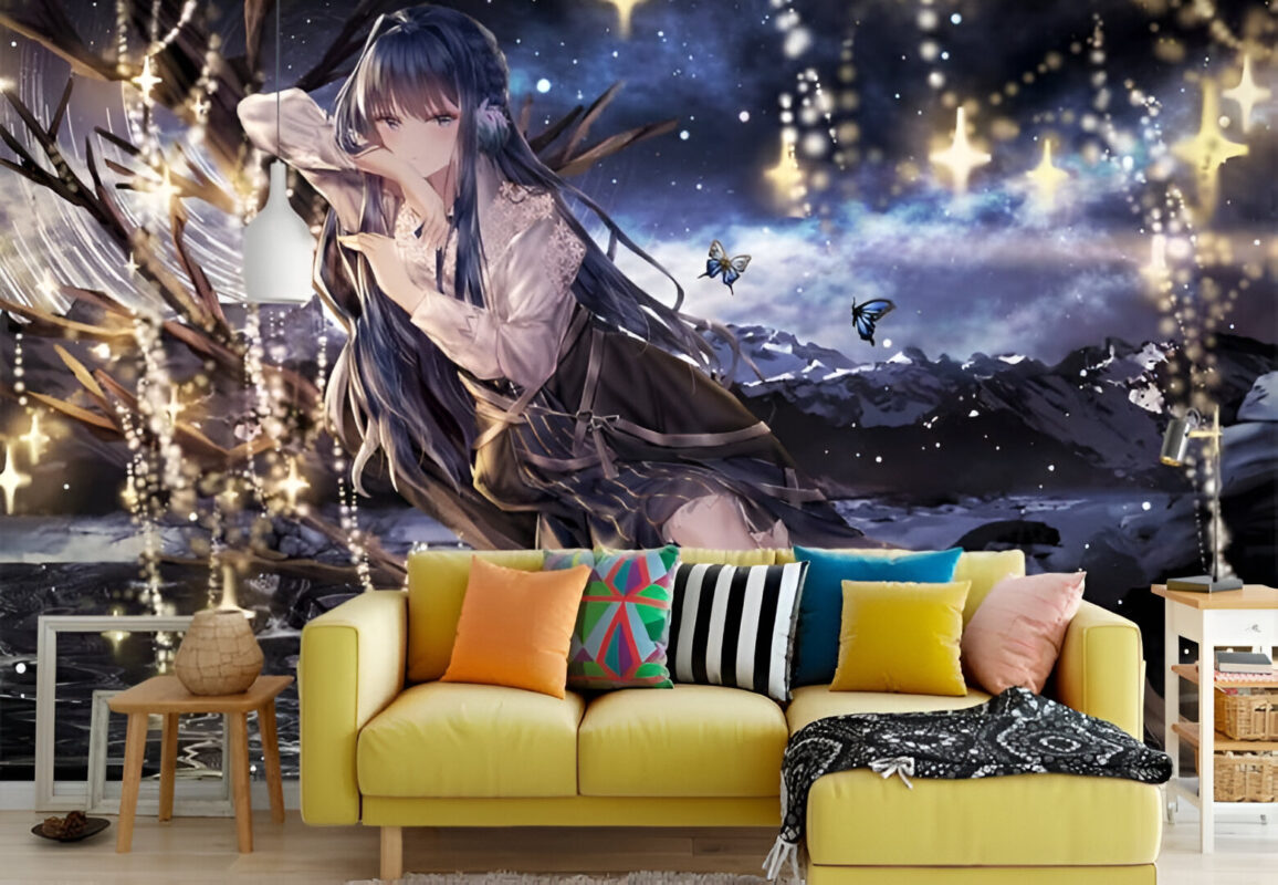 Top 101 ý tưởng giấy dán tường phòng ngủ anime đẹp, giá rẻ