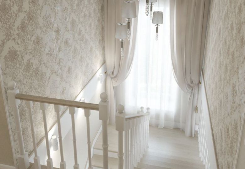 Giấy dán tường phong cách châu Âu với họa tiết hoa văn sang trọng