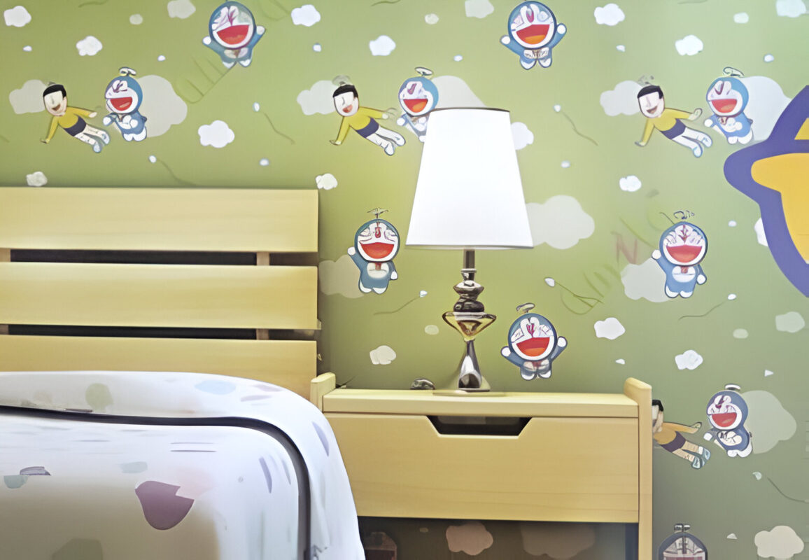 Chi phí mua giấy dán tường doraemon phụ thuộc vào nhiều yếu tố