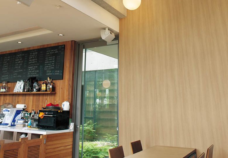 Giấy dán tường vân gỗ