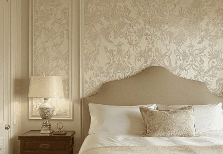 Giấy dán tường cổ điển mang đến vẻ đẹp hoài niệm cho tổ ấm lứa đôi