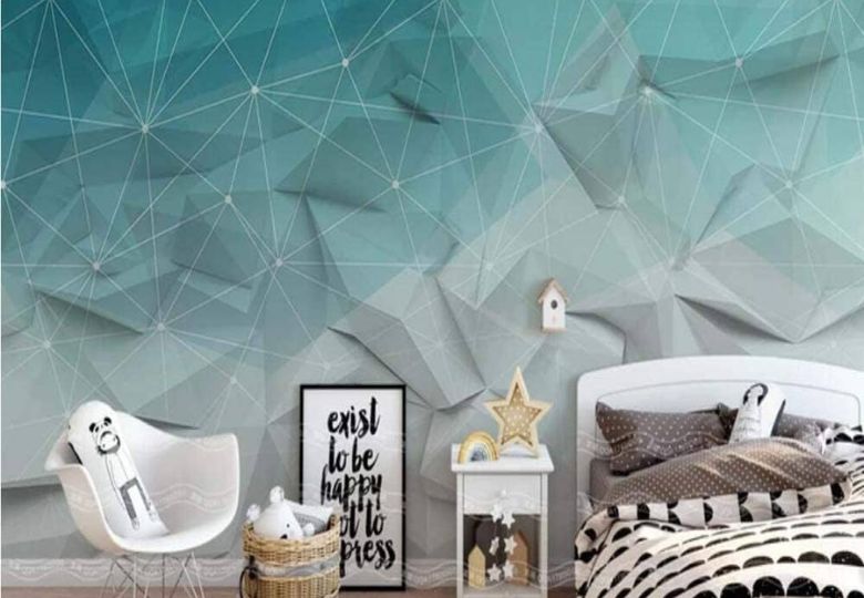 Họa tiết hình học 3D