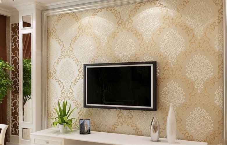 Vẻ đẹp quý phái lan tỏa từ bức tường với hoa văn cổ điển tinh xảo