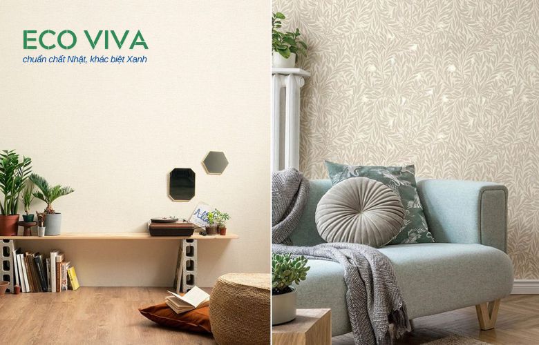 Giấy dán tường cao cấp có tuổi thọ từ 7-15 năm