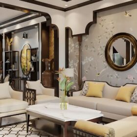 Top mẫu giấy dán tường Indochine đẹp, sang trọng và đậm chất nghệ thuật