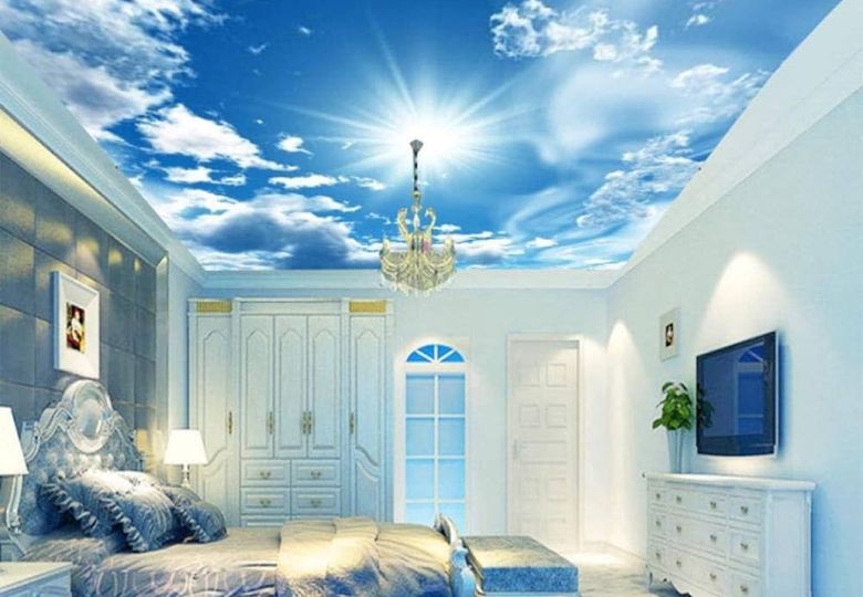 Tạo hiệu ứng chiều sâu sống động, tăng điểm nhấn cho không gian
