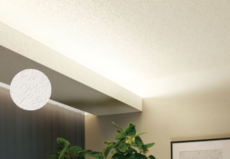 Mẫu giấy dán trần trắng tạo hiệu ứng mở rộng không gian và ánh sáng tự nhiên