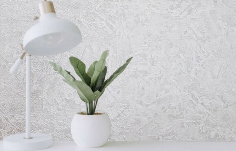 Giấy dán tường vân xi măng xước nhẹ sang trọng