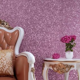 Trang trí nhà với giấy dán tường kim tuyến – Lấp lánh nhưng không “sến”