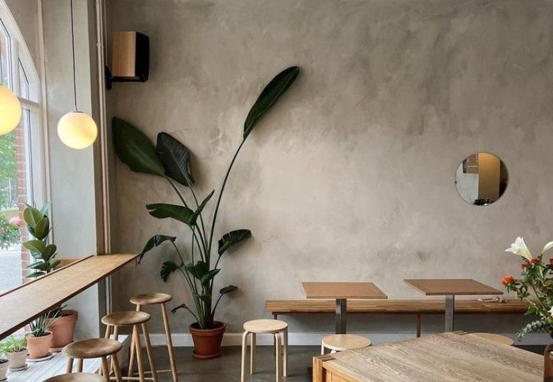 Phong cách hiện đại, phù hợp trang trí quán ăn mọi phong cách