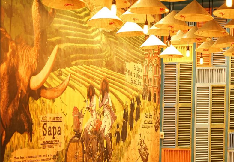 Tái hiện khung cảnh làng quê một cách tinh tế