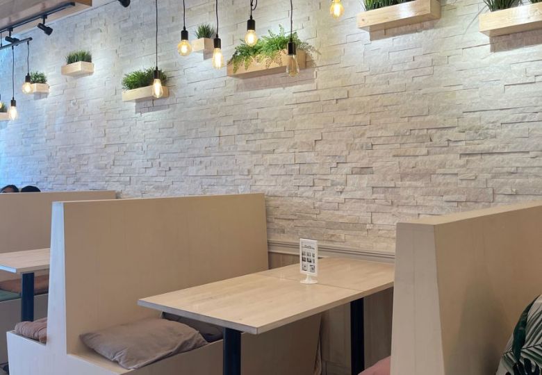 Tạo điểm nhấn ấn tượng cho quán ăn