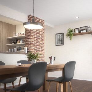 Giấy dán tường Sangetsu Fine – FE74160 - Giả gạch màu đỏ
